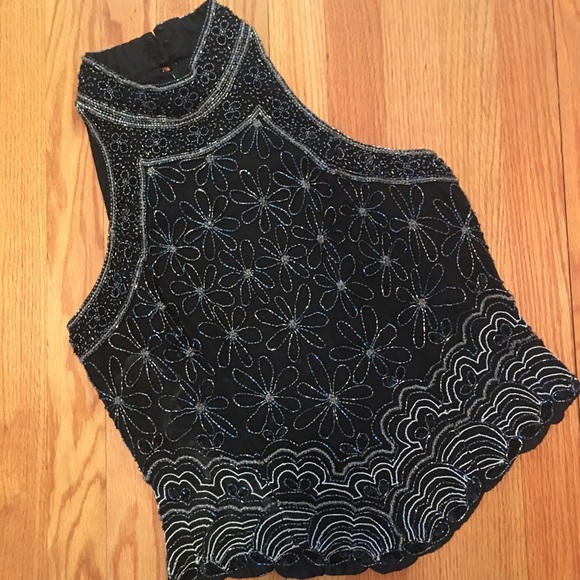 Adrianna Papell Tops - ADRIANNA PAPELL beaded  top